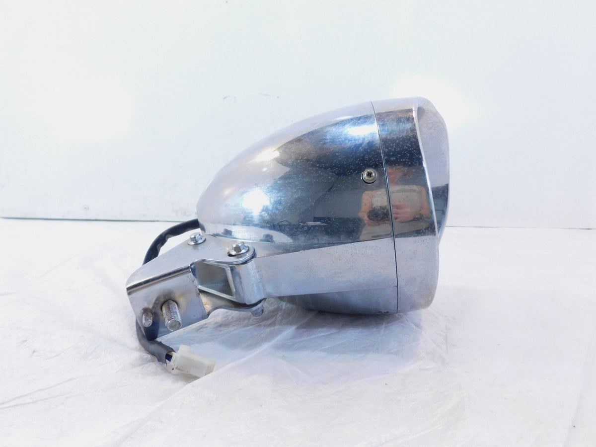 Cixi Kingring Aggressor V Jinlun 250cc Chrome Headlight Headlamp & Housing Case - C3 Cycle
