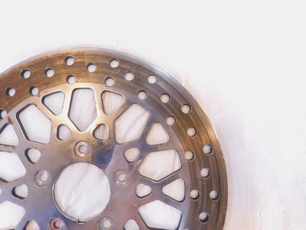 Harley Davidson Touring Sportster Dyna Softail Front Wheel Left Brake Disc Rotor - C3 Cycle