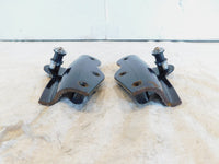 Harley Road King Street Glide Detachable Sissybar Tour Pak Mount Docking Plates - C3 Cycle