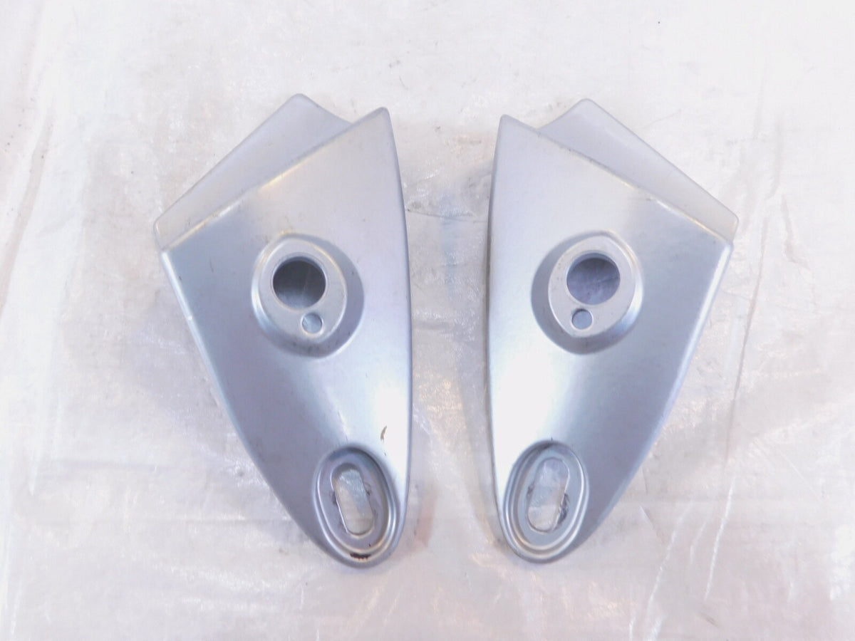 BMW R850R & R1100R Silver Left & Right Front Headlight Bracket Mount Support - C3 Cycle