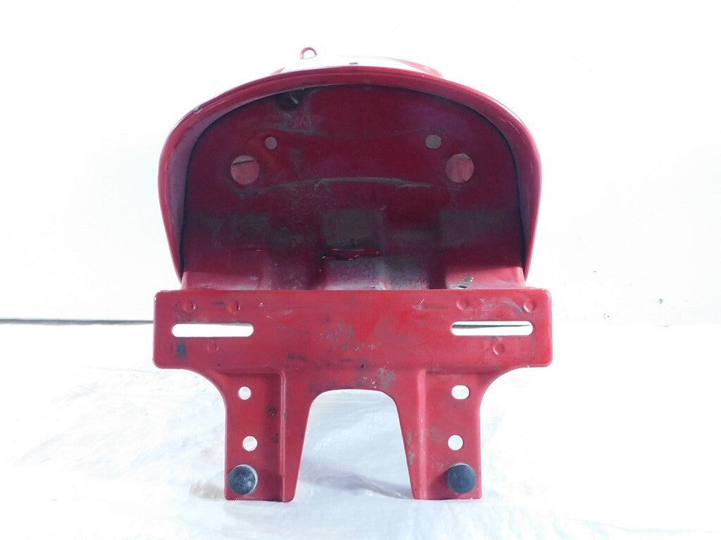 1998-2007 Honda VT1100 Shadow 1100 Red & White Rear Wheel Mudguard Cover Fender - C3 Cycle