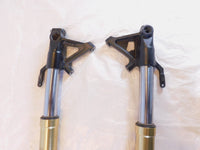 Bent 2007-2012 Triumph Tiger 1050 SE Front Wheel Suspension Fork Shock Leg Tubes - C3 Cycle