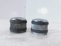 Harley Davidson Dyna & Sportster 883 & 1200 Chrome Billet Front Axle Nut Covers - C3 Cycle