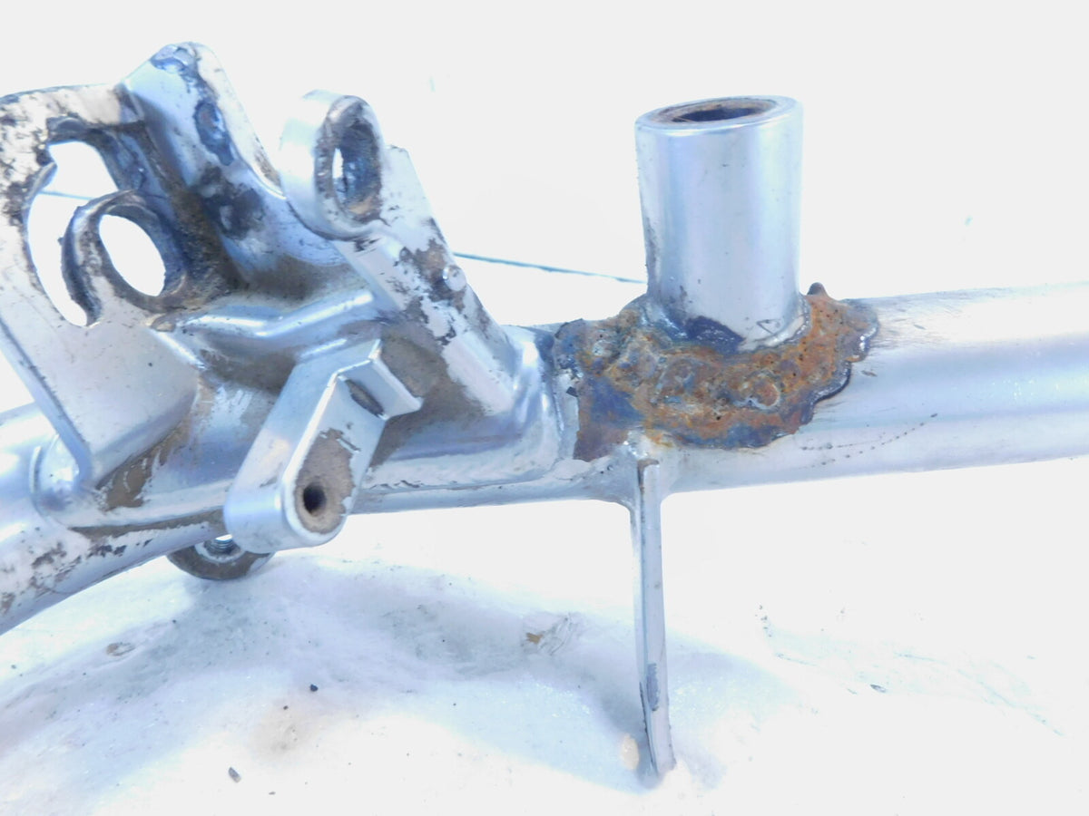 Harley Davidson V-Rod VRSC Silver Lower Left Frame Cradle Engine Mount Bracket - C3 Cycle