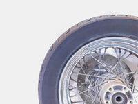 Harley Davidson Sportster Softail & Dyna 16" Chrome Laced Rear Wheel Rim - Bent - C3 Cycle