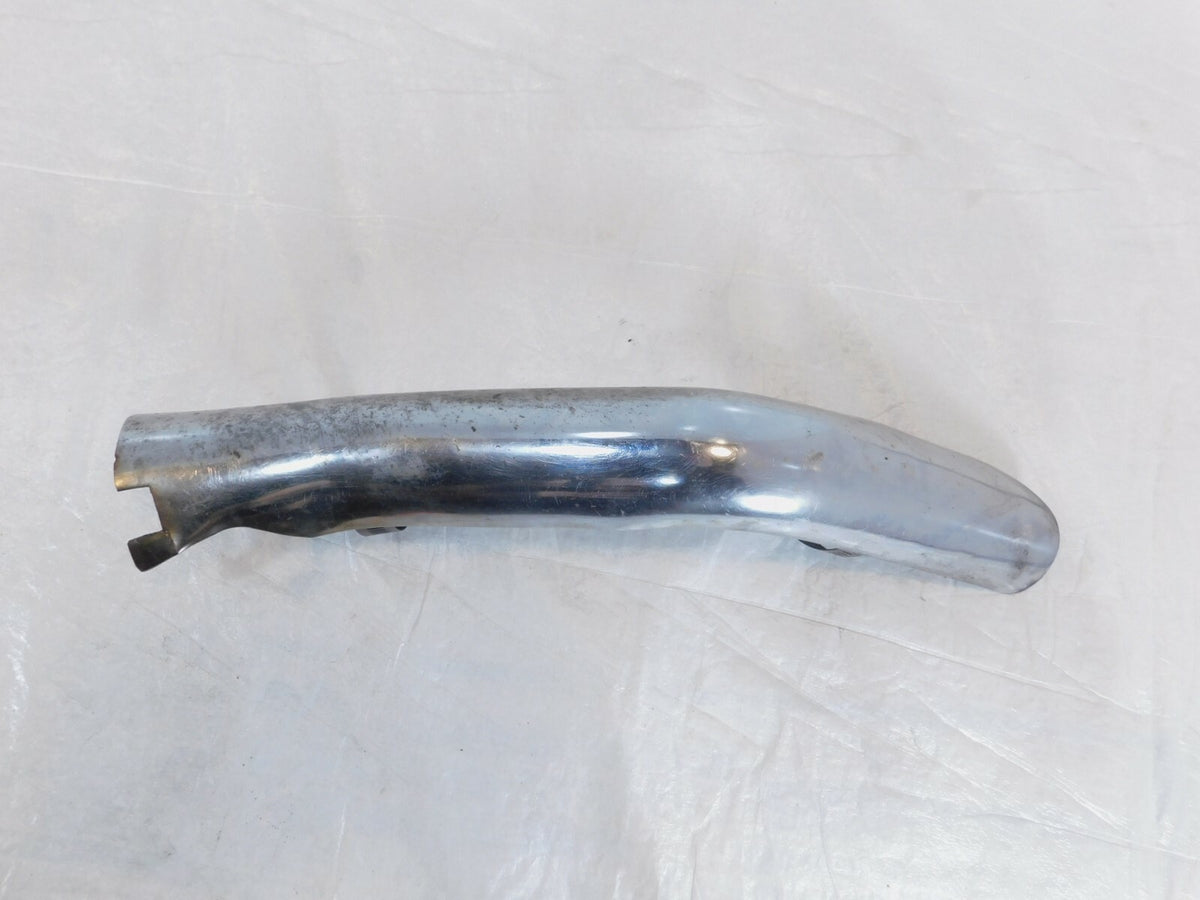 1981-1983 Harley Electra Glide Shovelhead Rear Exhaust Header Pipe Cover Shield - C3 Cycle