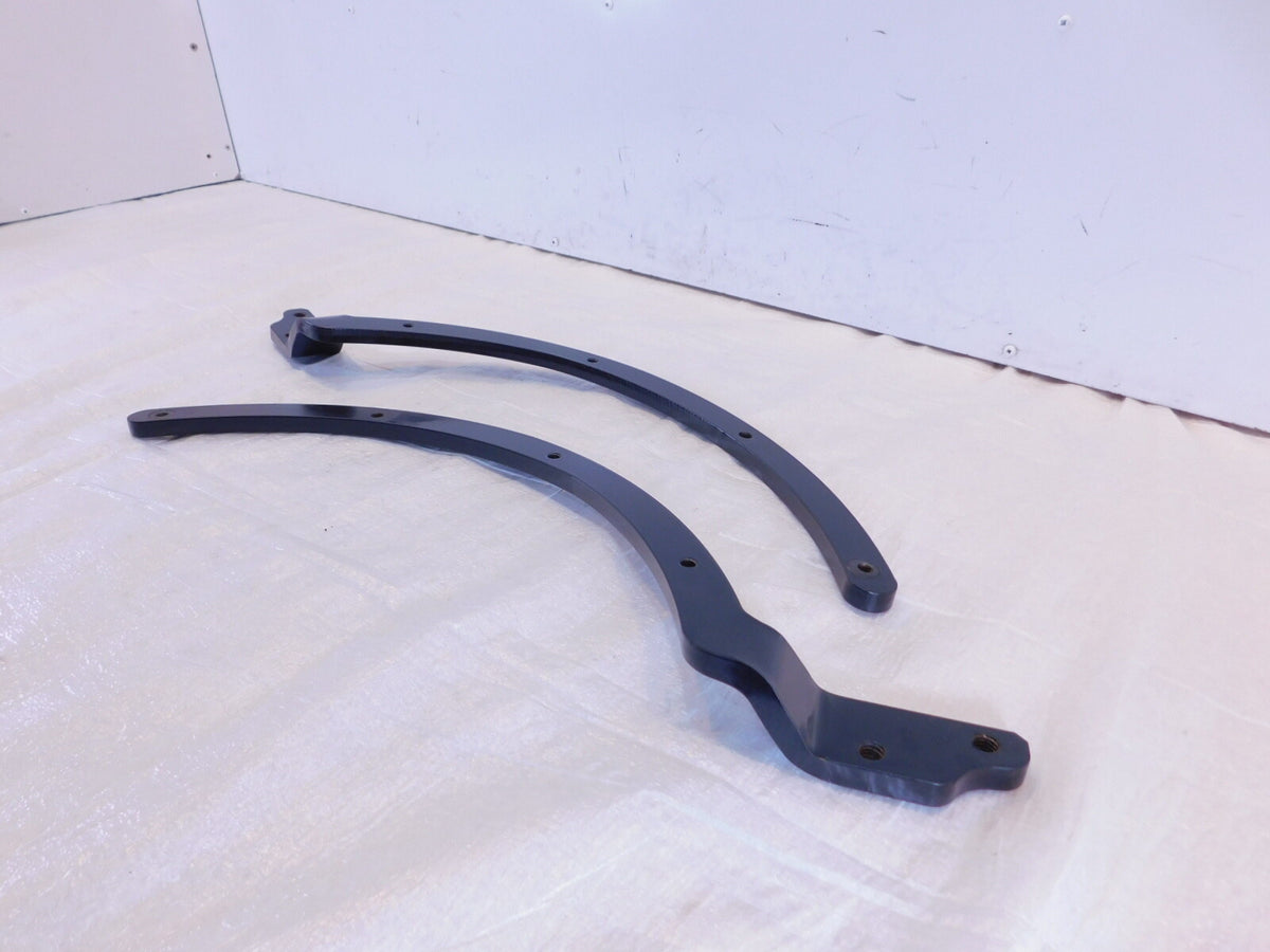 01 2001 Indian Gilroy Scout Rear Wheel Cover Fender Rear Support Bracket Braces - C3 Cycle