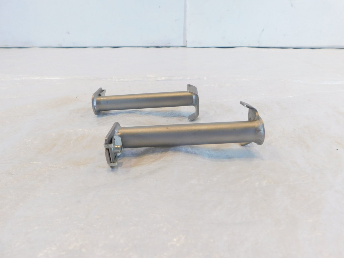 Pair BMW R1250RT R1200RT K52 Silver Radio Transceiver Box Center Holder Brackets - C3 Cycle