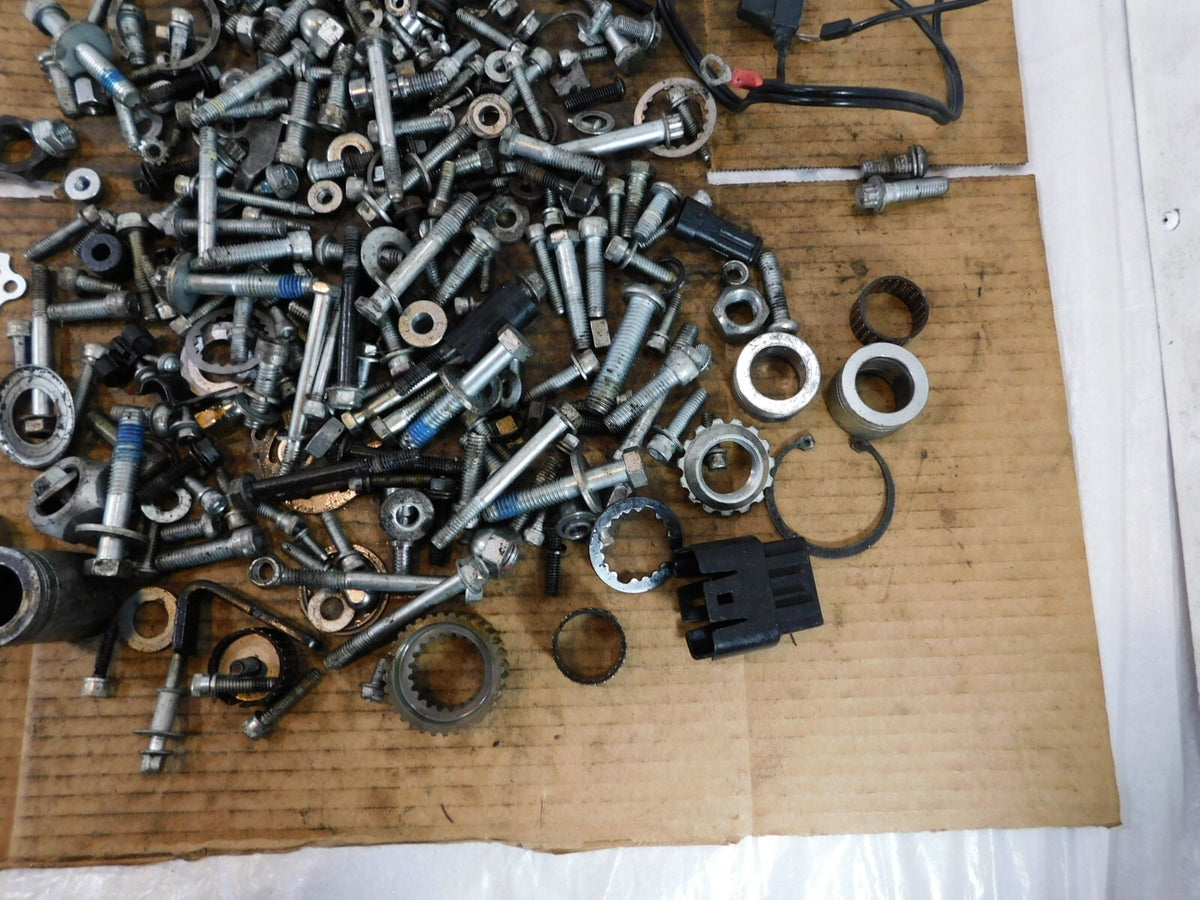 2016 Harley Davidson Dyna FXDB Street Bob Engine Nut Bolt Brackets Parts Box Lot - C3 Cycle