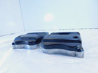 Harley Davidson Sportster 883 & 1200 Black Cylinder Head Cover Rocker Boxes - C3 Cycle