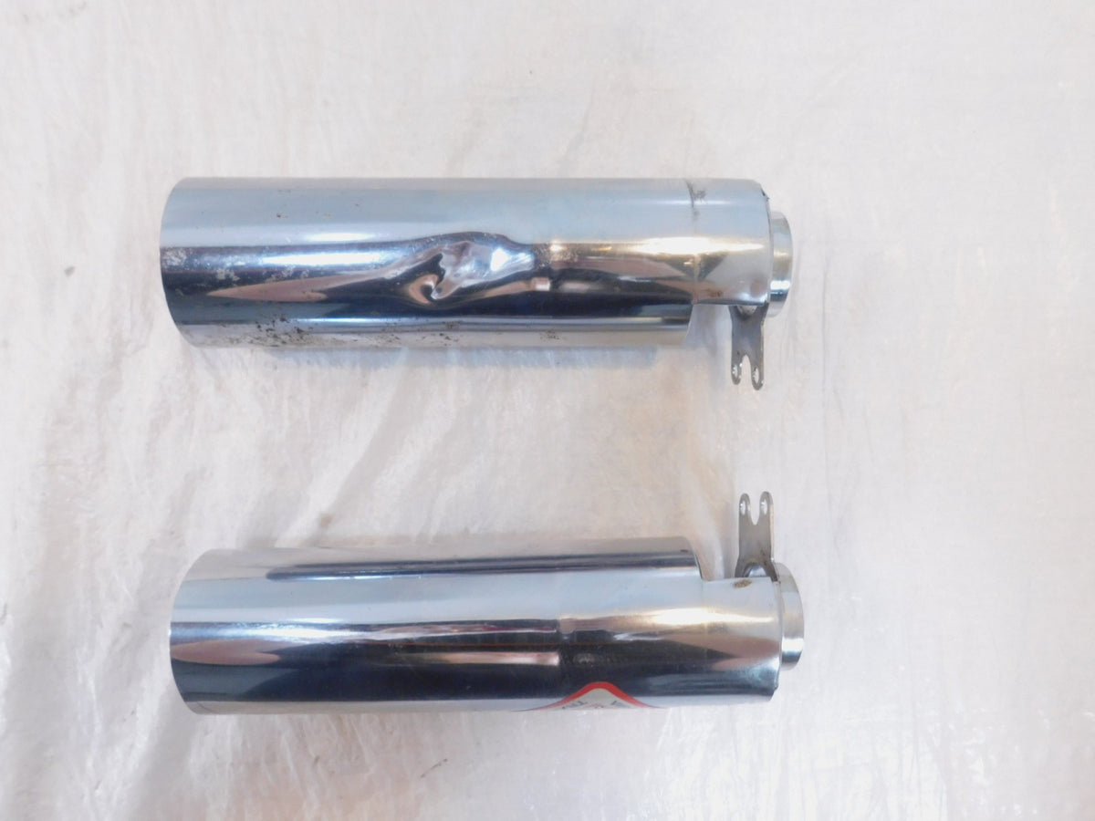 Honda Shadow VT750 VT1100 VT1100C VT1100C2 Shadow Black Lower Front Fork Covers - C3 Cycle
