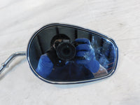 Harley Davidson Touring Softail Dyna & Sportster Right Chrome Rear View Mirror - C3 Cycle
