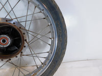 1991-97 Honda Nighthawk 250 CB250 Front Wheel Rim & Hub 18x1.85 Bent -For Parts - C3 Cycle