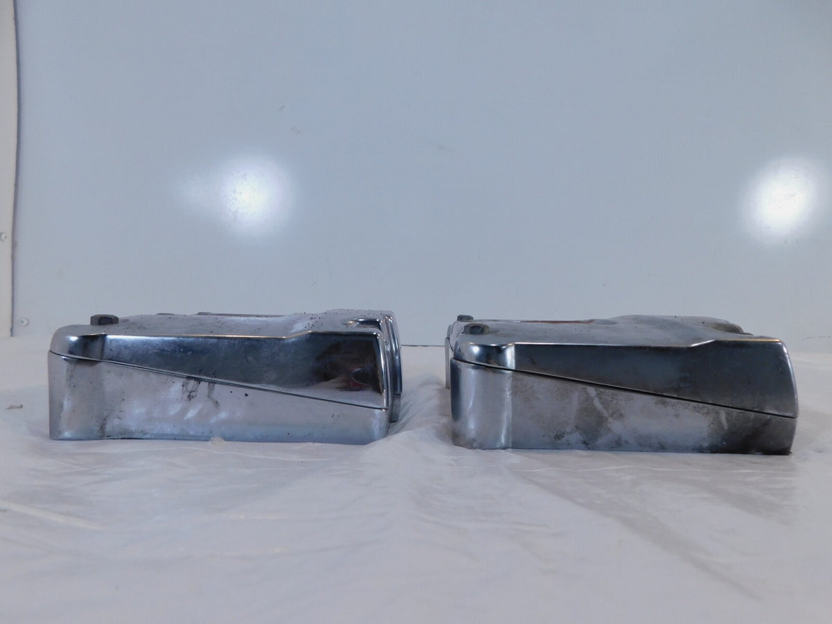 Harley Davidson Street Glide Dyna Softail Chrome Cylinder Head Top Rocker Boxes - C3 Cycle