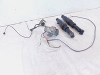 Harley Road Street & Electra Glide Adjustable Rear Shock Absorbers Hoses & Pump