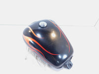 2000-2005 Honda VT1100 Shadow Sabre 1100 Black Flames Fuel Gas Petrol Tank - C3 Cycle