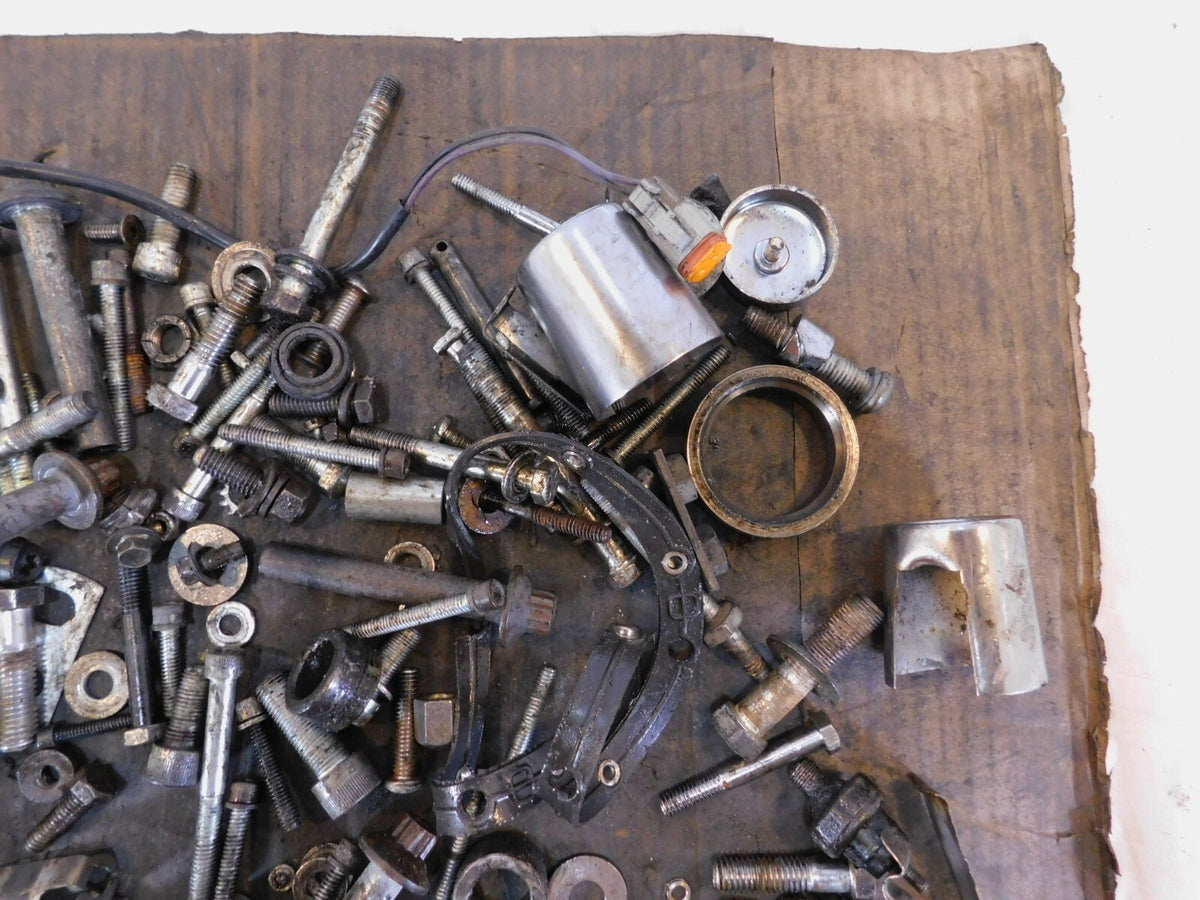 1996 Harley Davidson Sportster XL1200C Custom Nuts Bolts Brackets Parts Box Lot - C3 Cycle