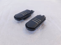 Harley Touring FXR Dyna Sportster & Softail Metal & Rubber Footpegs Footrests - C3 Cycle