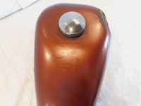 1972 72 Harley Davidson Sportster 900 & 1000 Red Fuel Gas Petrol Tank - Dents - C3 Cycle