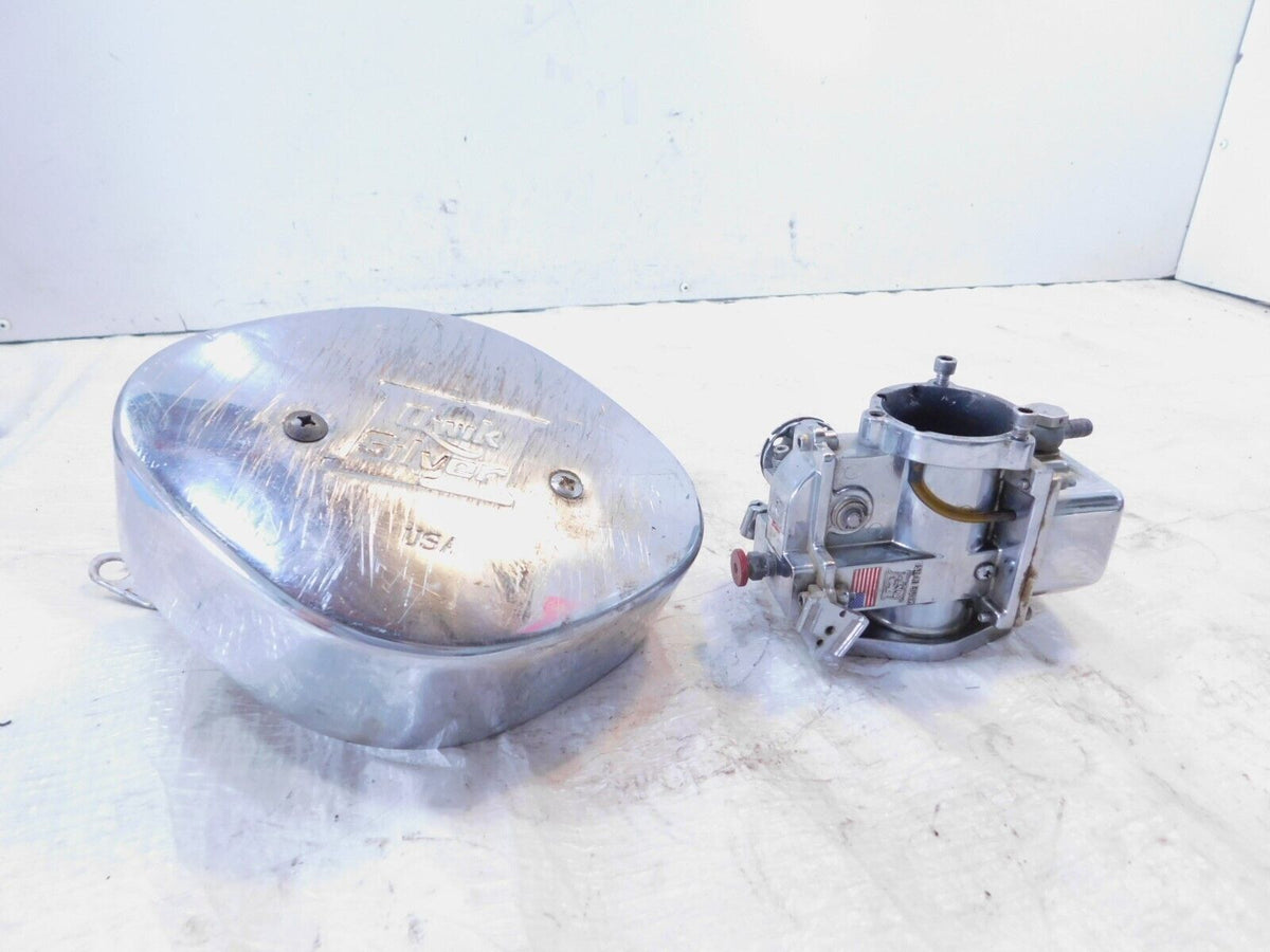 Harley Ironhead XL XLH Sportster 1000 Quicksilver Carb Carburetor & Air Cleaner - C3 Cycle