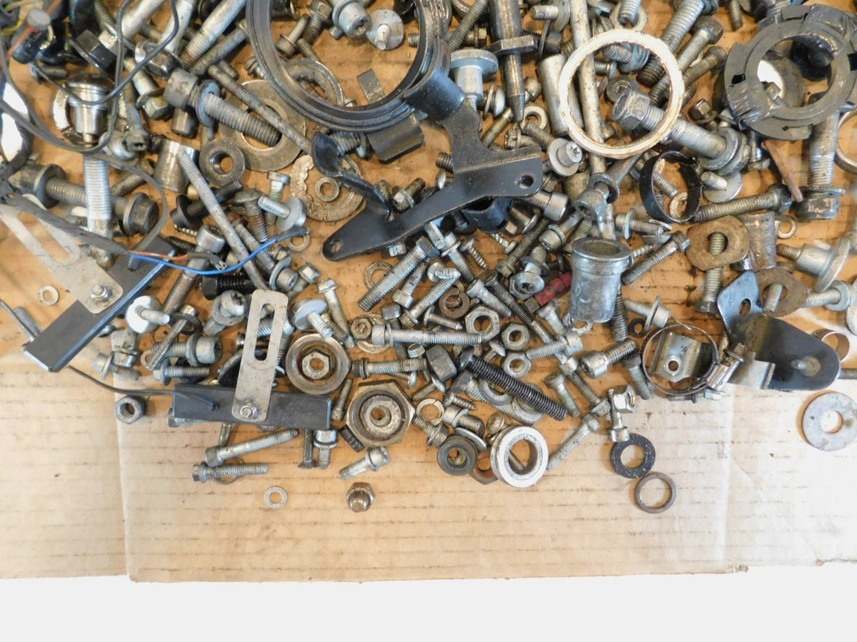 2006 06 BMW F650GS F650 GS Misc Hardware Nuts Bolts & Brackets Parts Box Lot - C3 Cycle