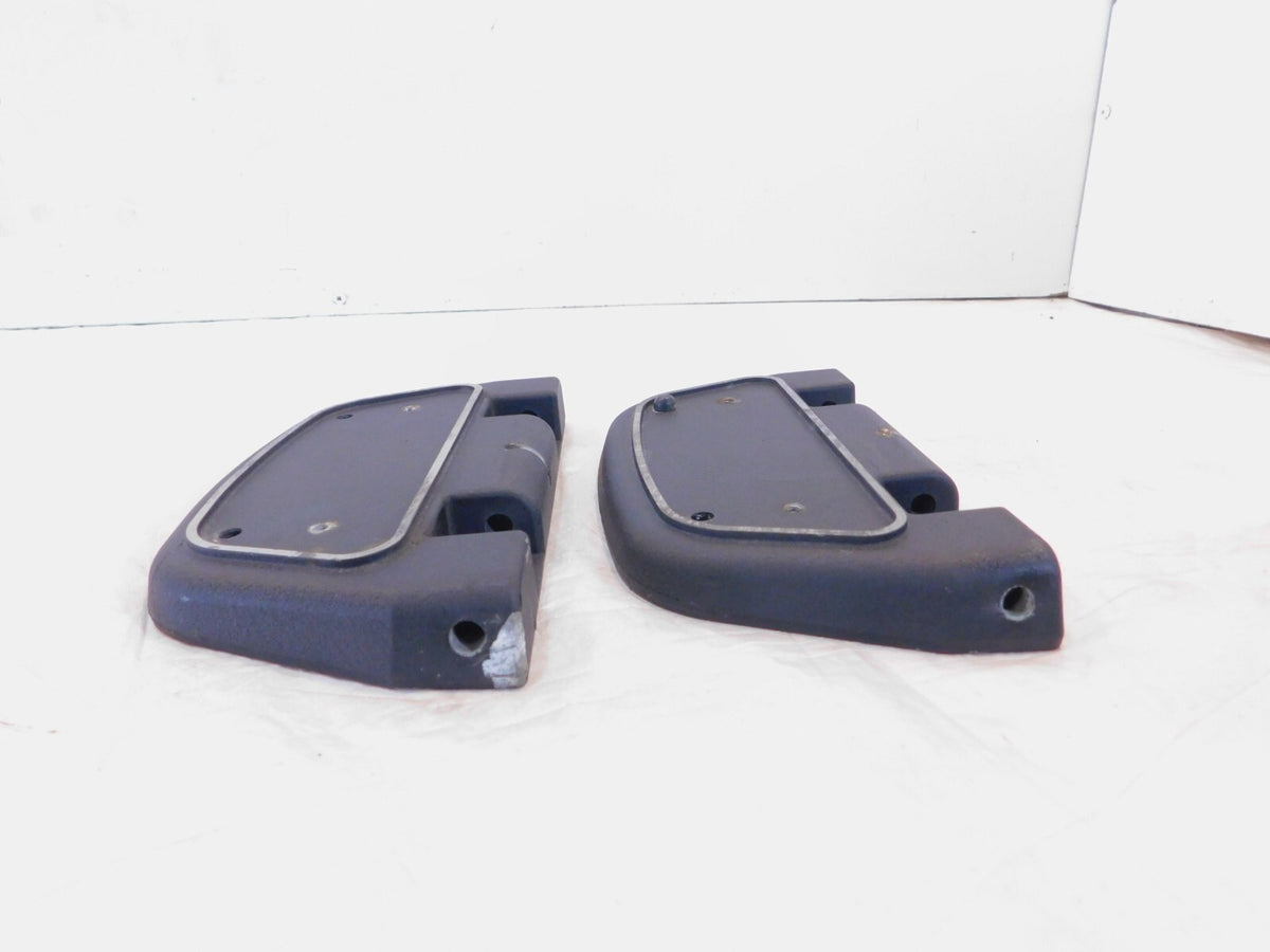Harley Road King Electra Glide Left Right Passenger Footrest Footboards Bottoms - C3 Cycle