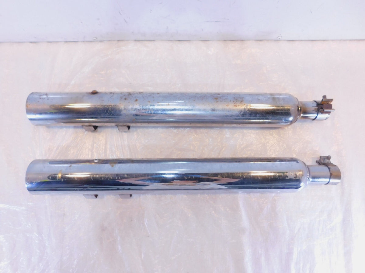 Harley Davidson Road King & Electra Glide Kerker Slip on Exhaust Mufflers - C3 Cycle