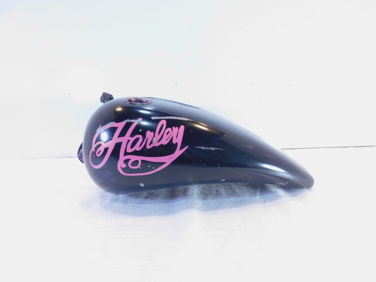 1996-2003 Harley Davidson Sportster 883 & 1200 Large Black Petrol Fuel Gas Tank - C3 Cycle