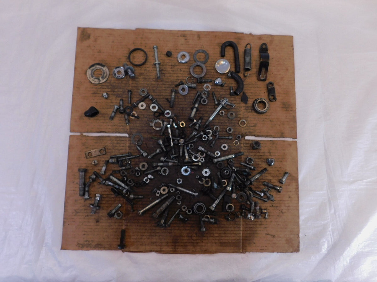 1998 Harley Davidson Dyna FXD Low Rider Engine Nut Bolt Brackets Parts Box Lot - C3 Cycle