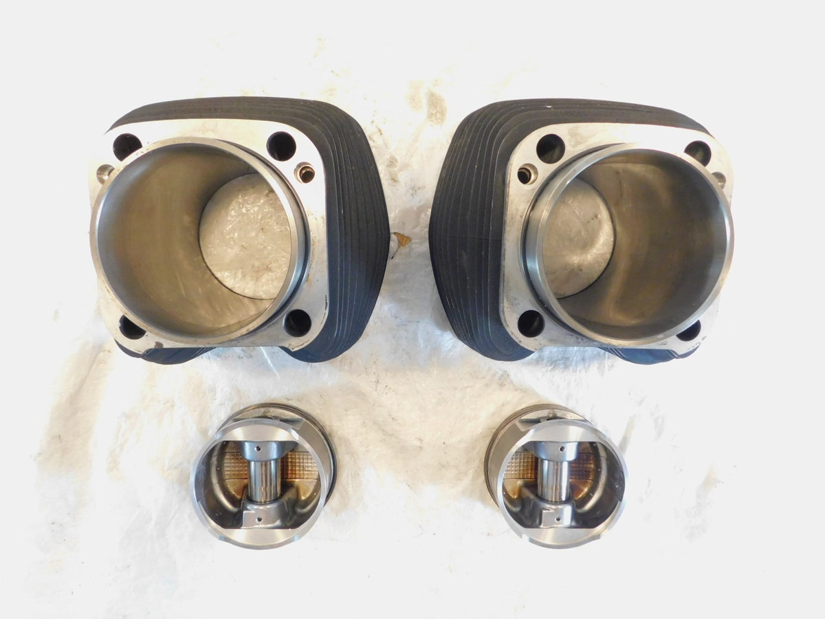Harley Davidson Twin Cam Touring Dyna & Softail Engine Pistons & Black Cylinders - C3 Cycle