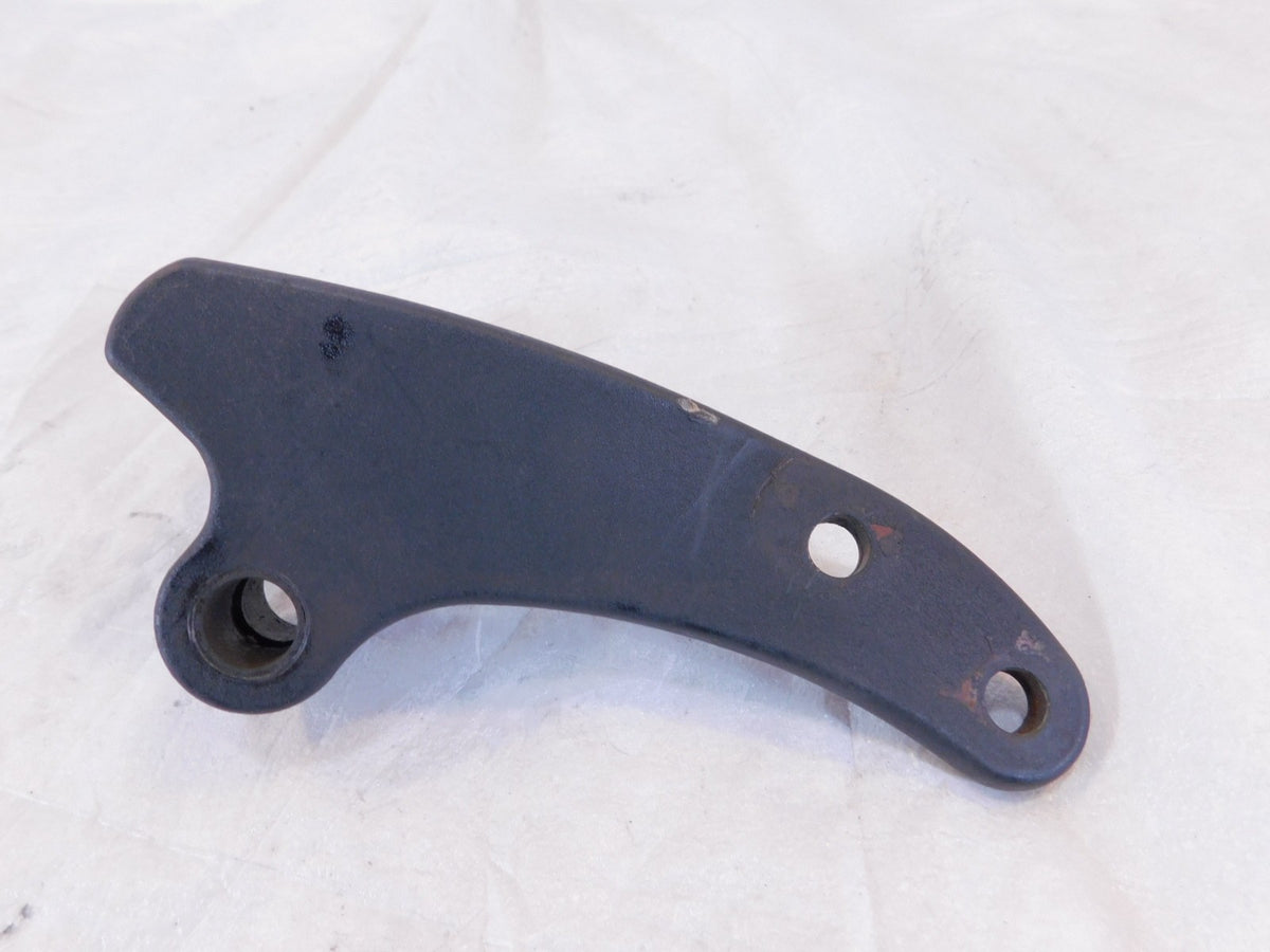 Harley Dyna Wide Glide & Fat Bob Forward Controls Black Left Footpeg Mount -Bent - C3 Cycle
