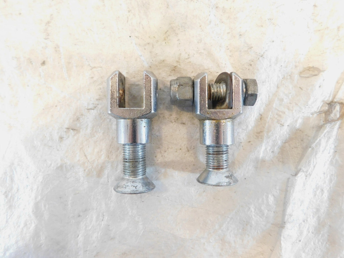 1995 95 Buell S2 S2T Thunderbolt Chrome Passenger Footpeg Mount Bracket Clevis - C3 Cycle