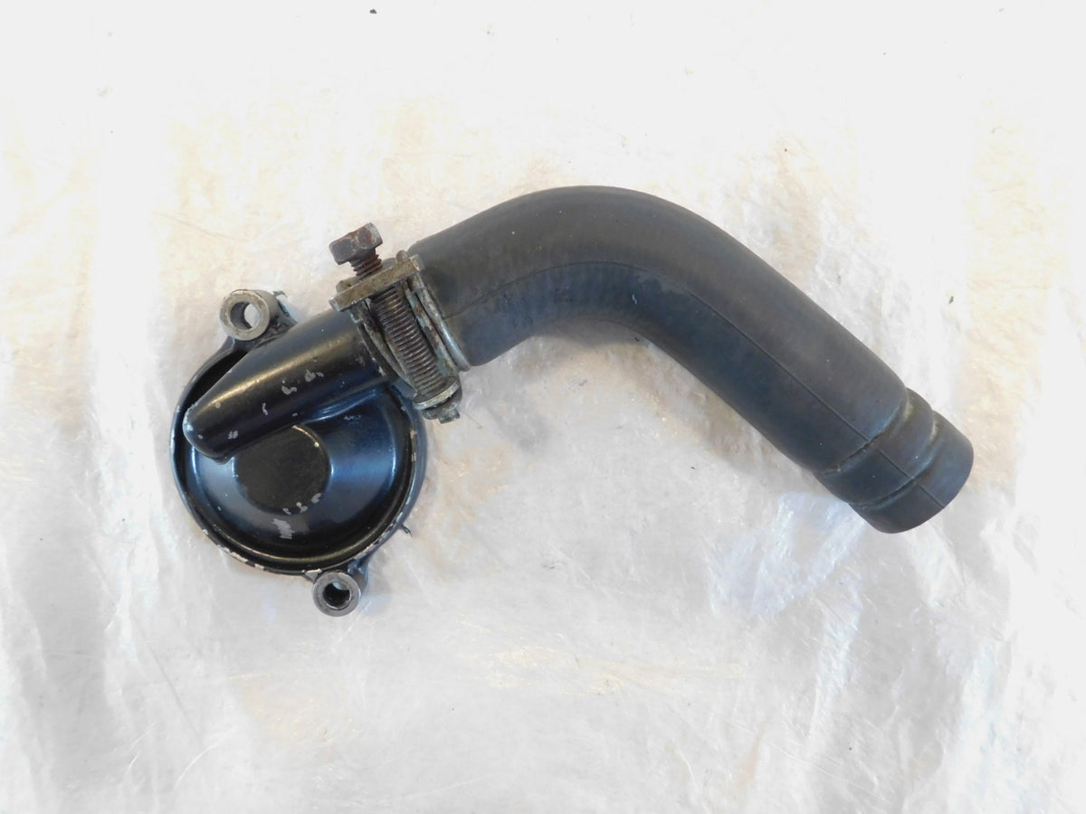 Honda CX500 CX500C CX500D Black Engine Cooling Thermostat Case Housing Cover - C3 Cycle