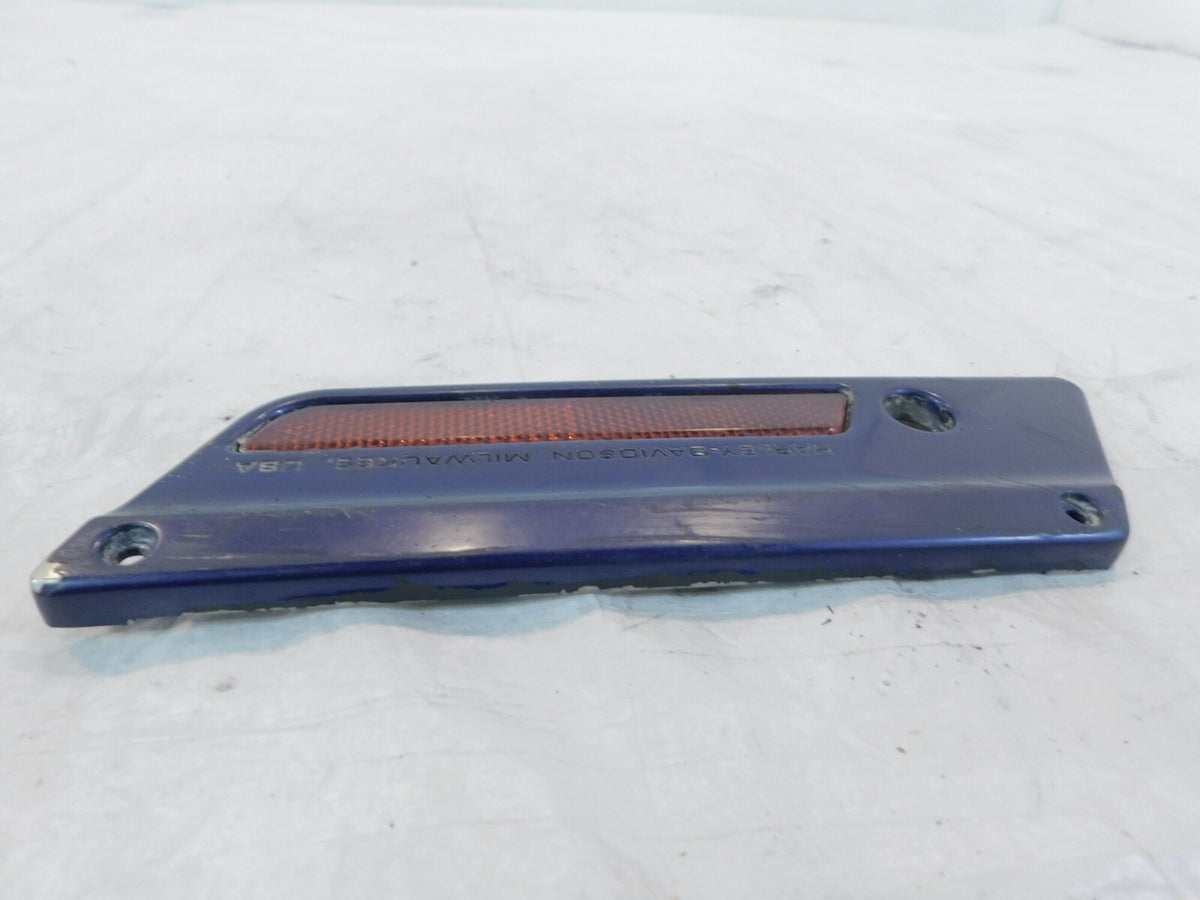 Harley Touring Electra Street Glide & Road King Blue Right Saddlebag Latch Cover - C3 Cycle