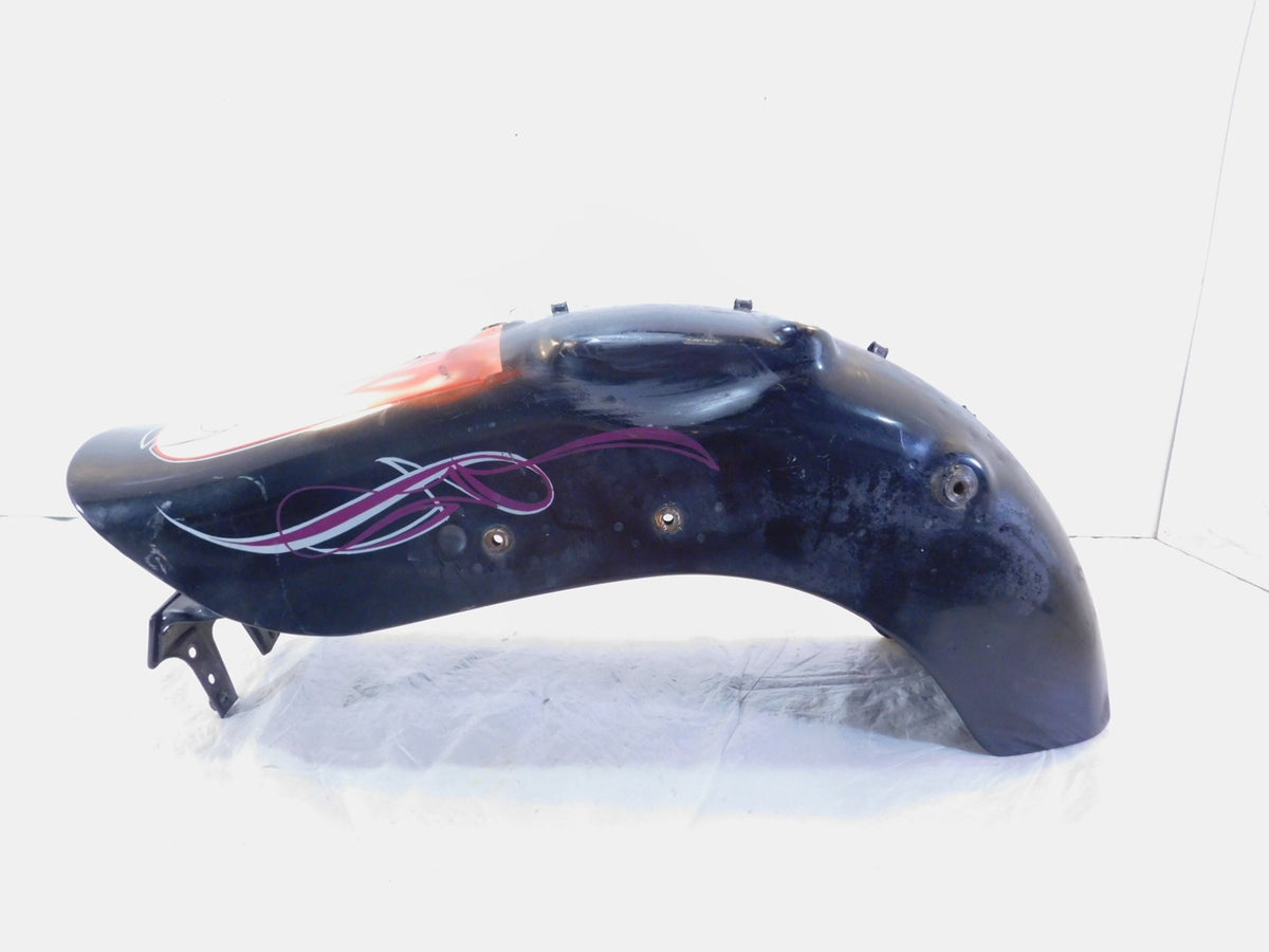 1995 95 Honda VT1100C Shadow 1100 VT1100C Black Rear Wheel Cover Fender -Dented - C3 Cycle