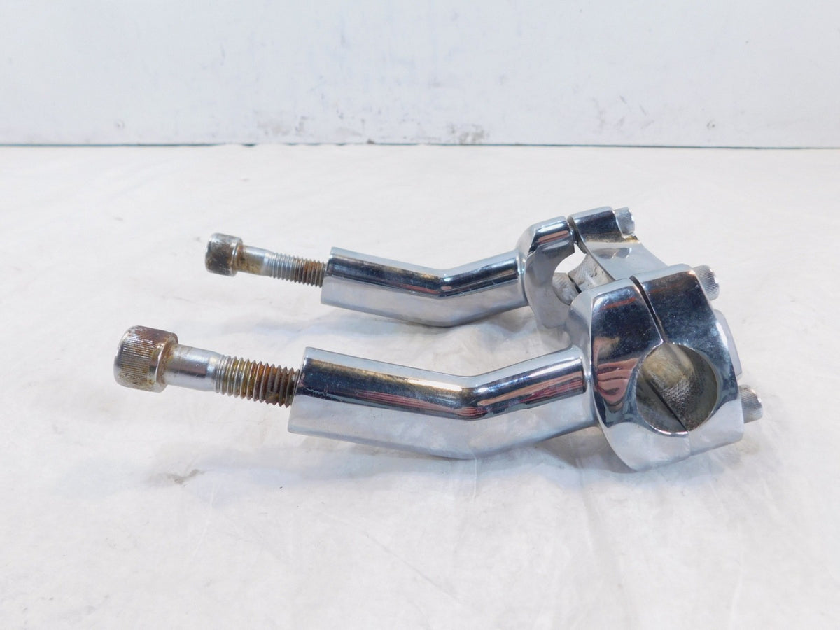 Victory V92 Deluxe Classic Touring Cruiser Handlebar Handle Bar Riser Brackets - C3 Cycle