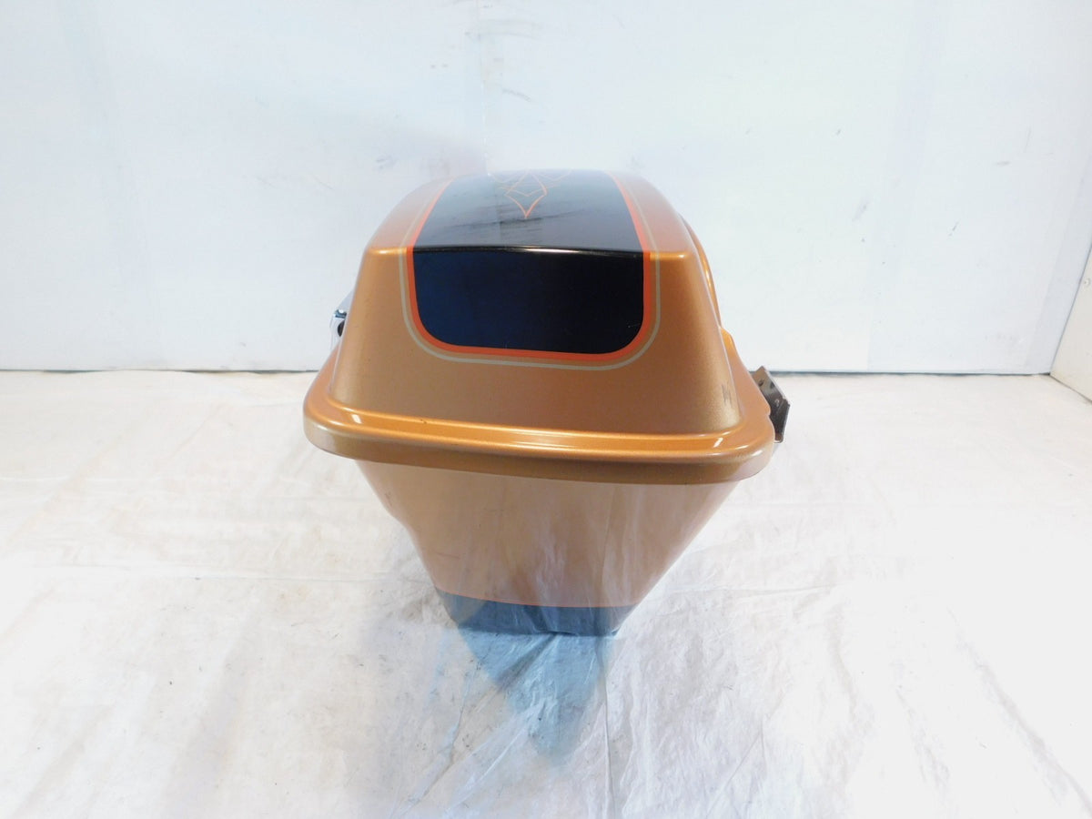 Harley Davidson Road Street Electra Glide Copper Right Luggage Bag Saddlebag - C3 Cycle