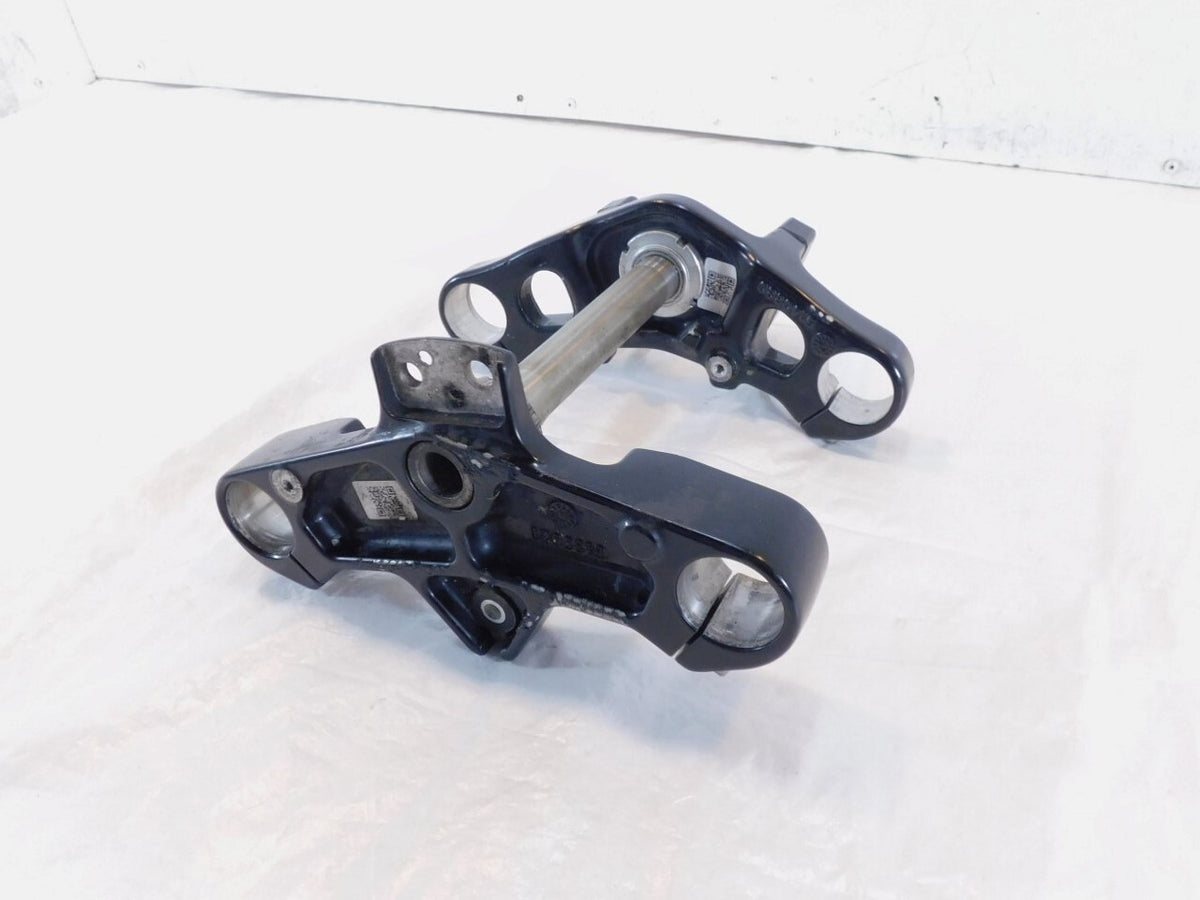 2017 17 Victory Octane Black Front Upper/Lower Fork Triple Tree Steering Stem - C3 Cycle