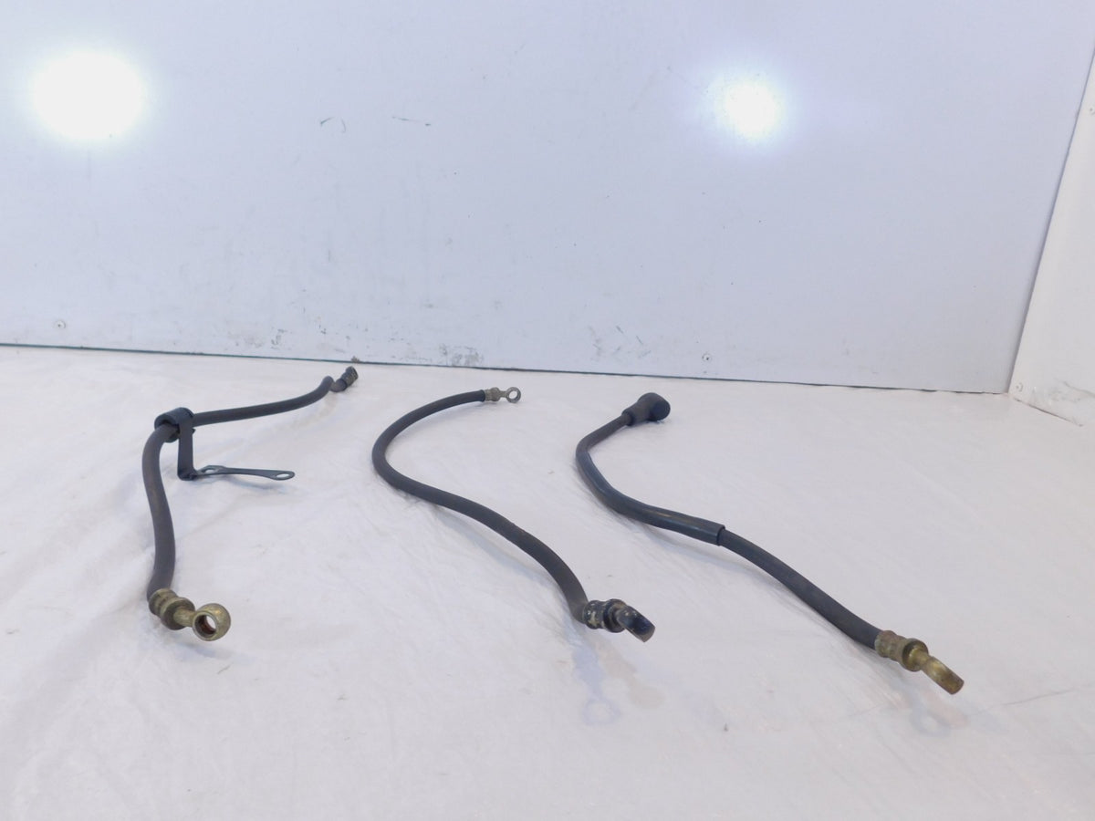 1983 83 Yamaha XJ750 Maxim 750 Front Brake Master Cylinder Brake Hose Pipe Lines - C3 Cycle