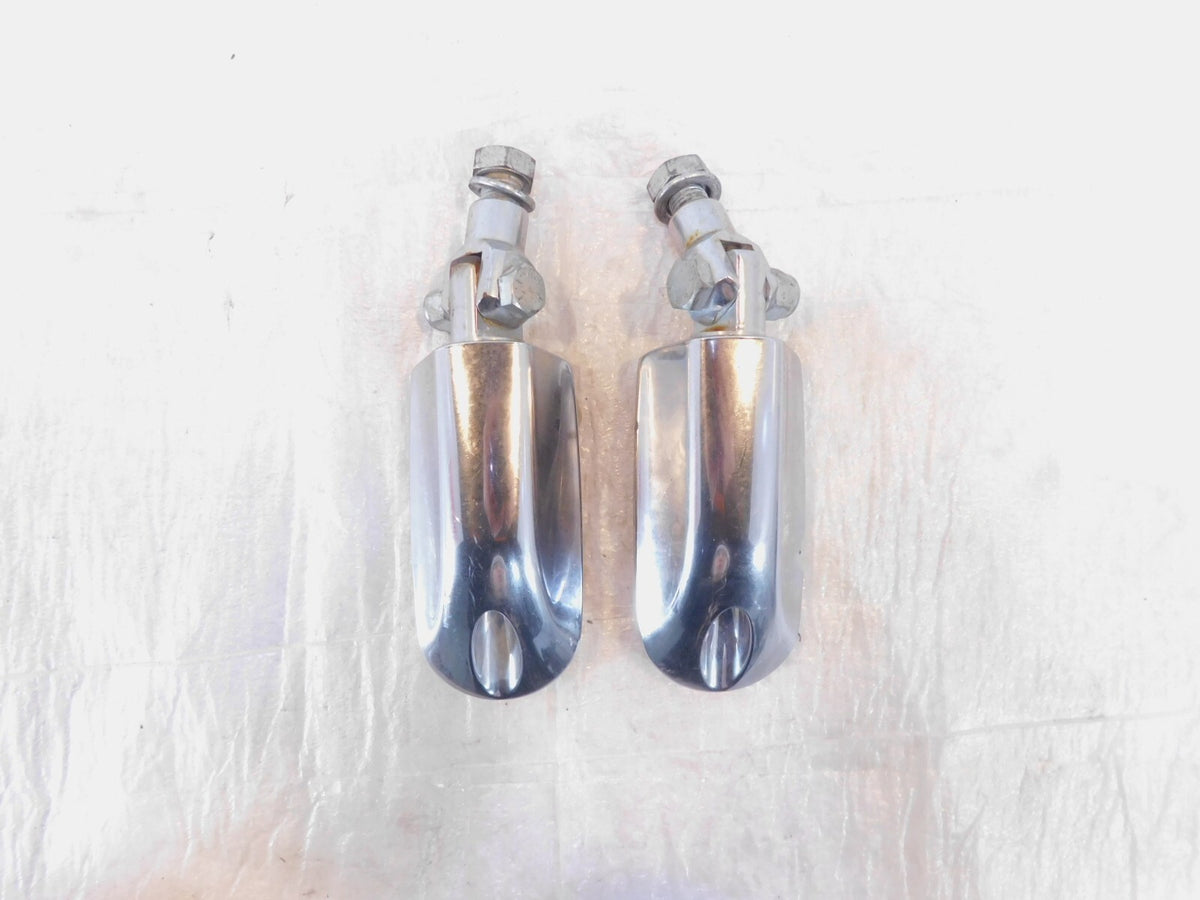 Harley Touring Road King & Street Glide Passenger Peg Footpegs & Mount Brackets - C3 Cycle