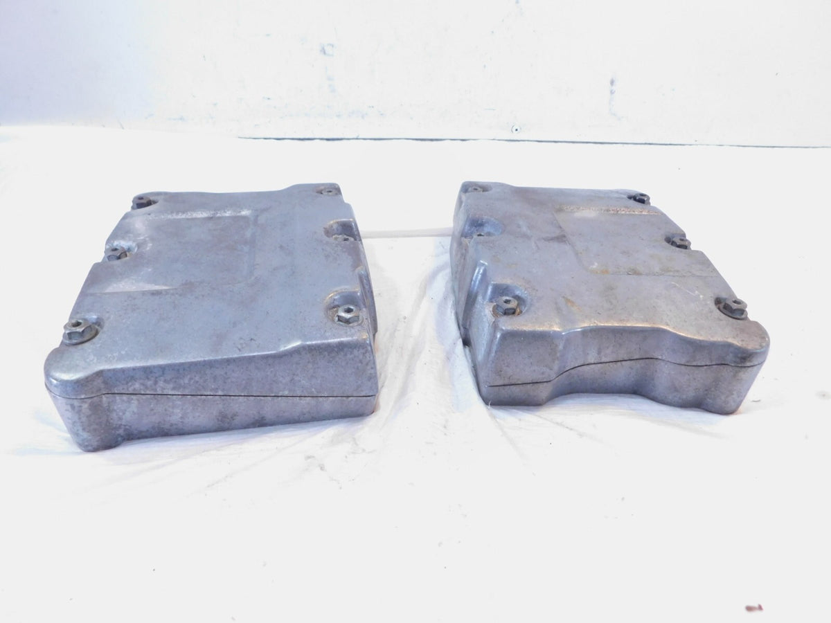 Harley Polished Twin Cam Touring Dyna Softail Cylinder Head Rocker Boxes & Arms - C3 Cycle