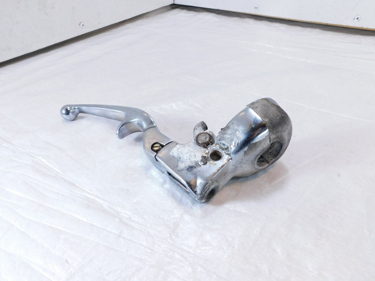 Harley Softail Dyna & Sportster Chrome Clutch Lever & Perch Mount Bracket - C3 Cycle