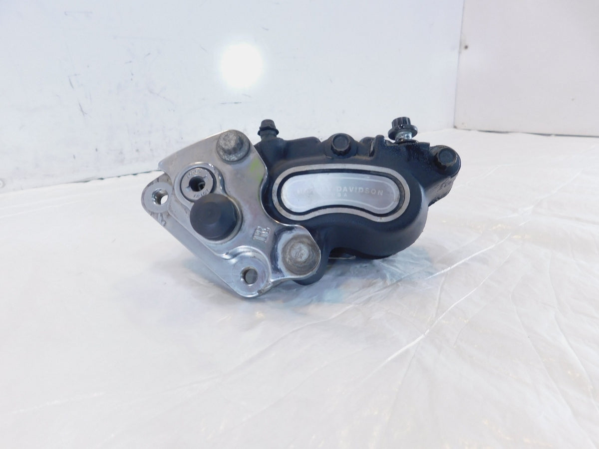 2008-2010 Harley Davidson Softail & Dyna Black Front Left Brake Disc Caliper - C3 Cycle