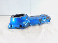 Harley Davidson Softail Blue Left Engine Motor Primary Chain & Clutch Cover - C3 Cycle
