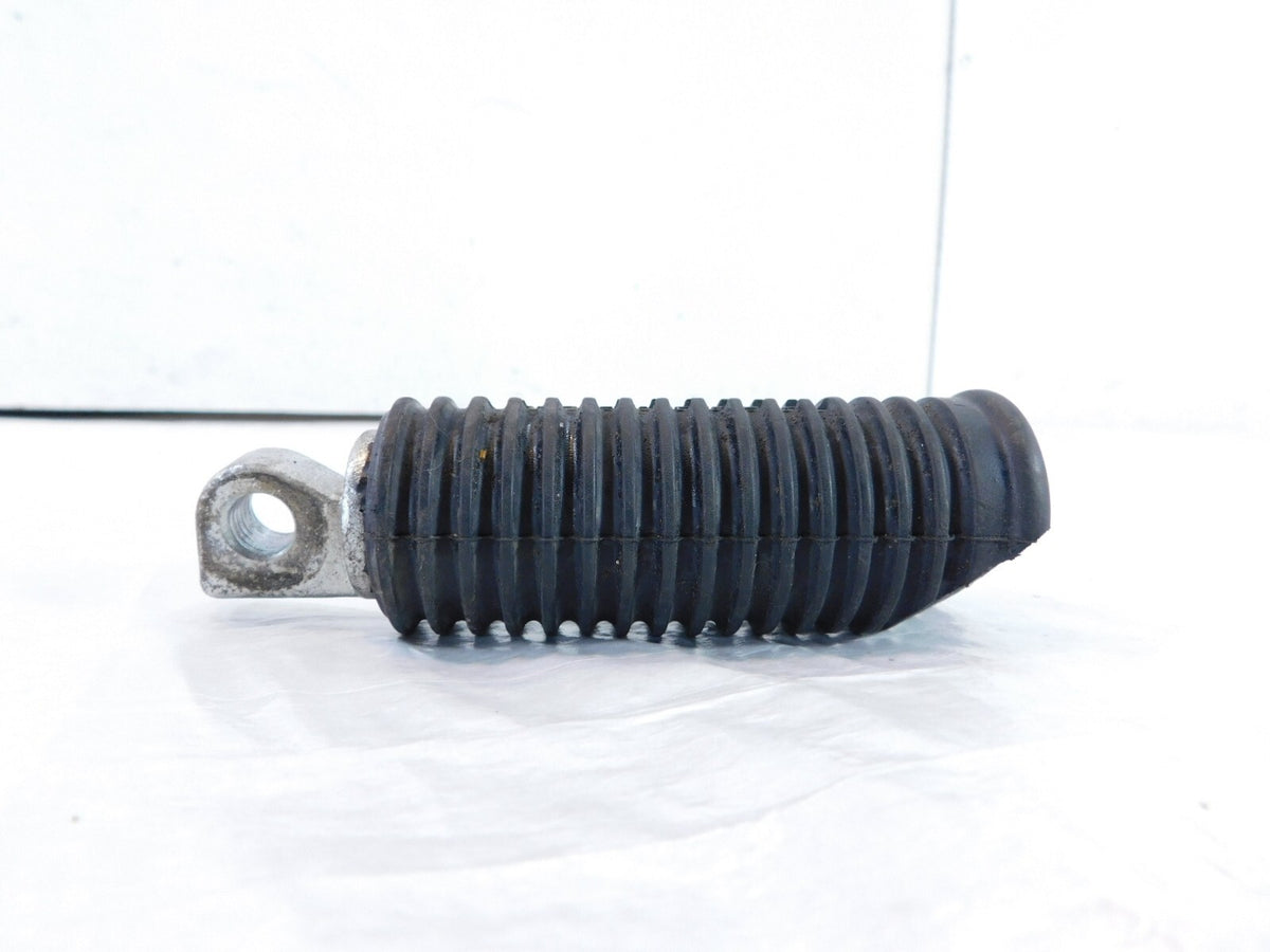 Harley Touring FXR Dyna Sportster & Softail Single Black Rubber Footpeg Footrest - C3 Cycle