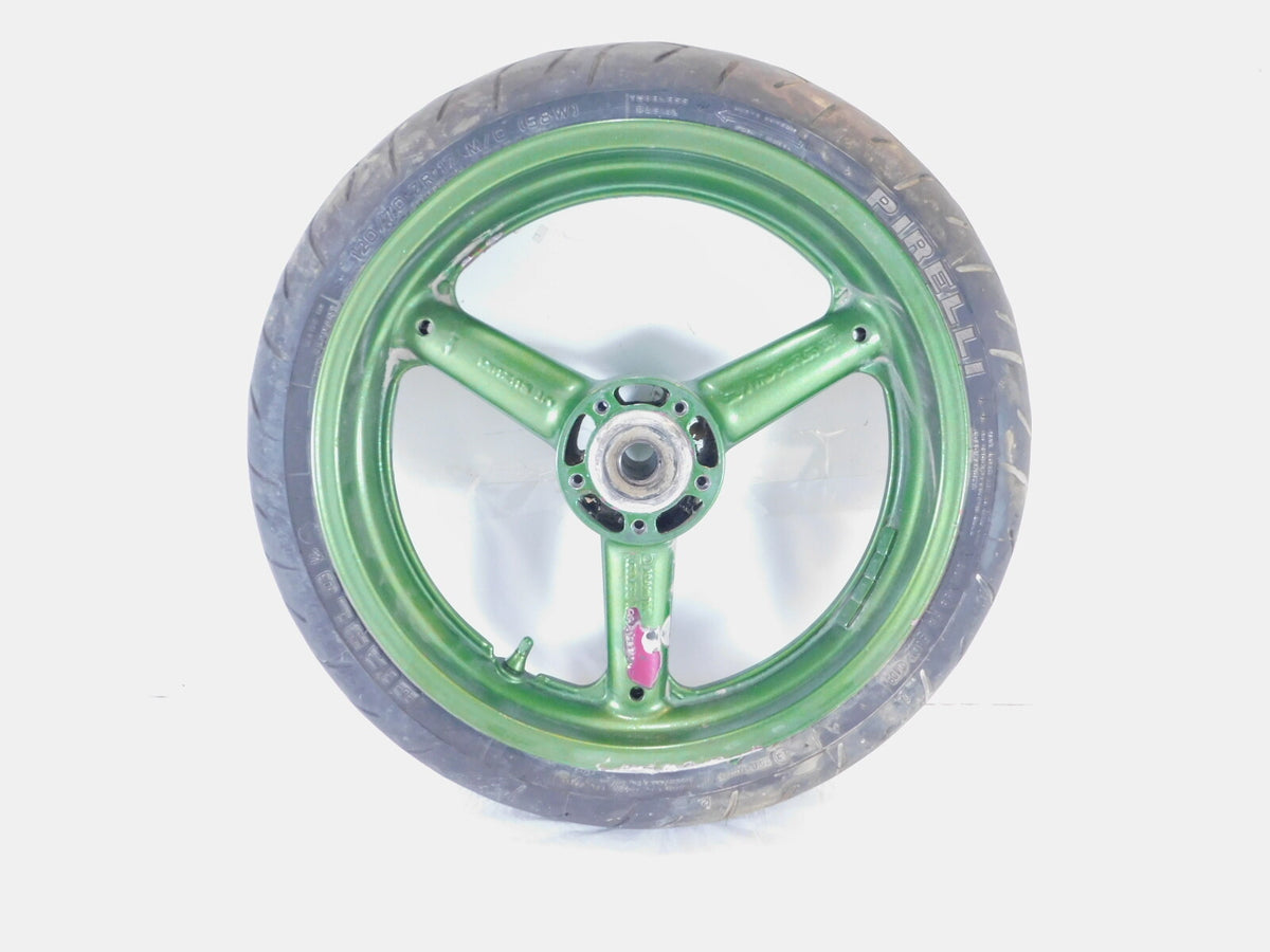 1999-07 Suzuki Hayabusa GSX1300R GSX1300RZ Hayabusa Green Front Wheel -Bent - C3 Cycle