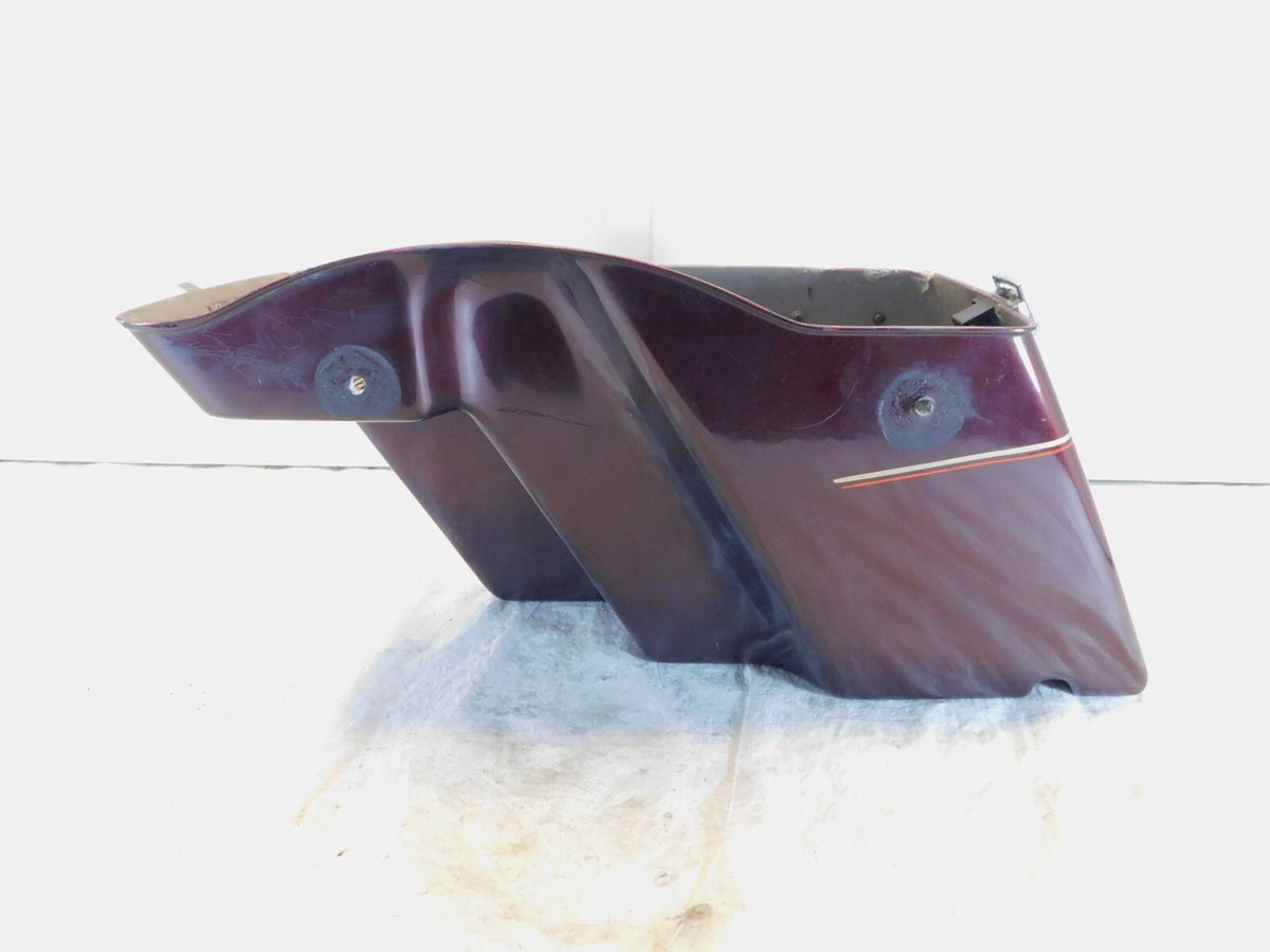 Harley Davidson EVO Electra Glide Red Right Saddlebag Luggage Bag - C3 Cycle