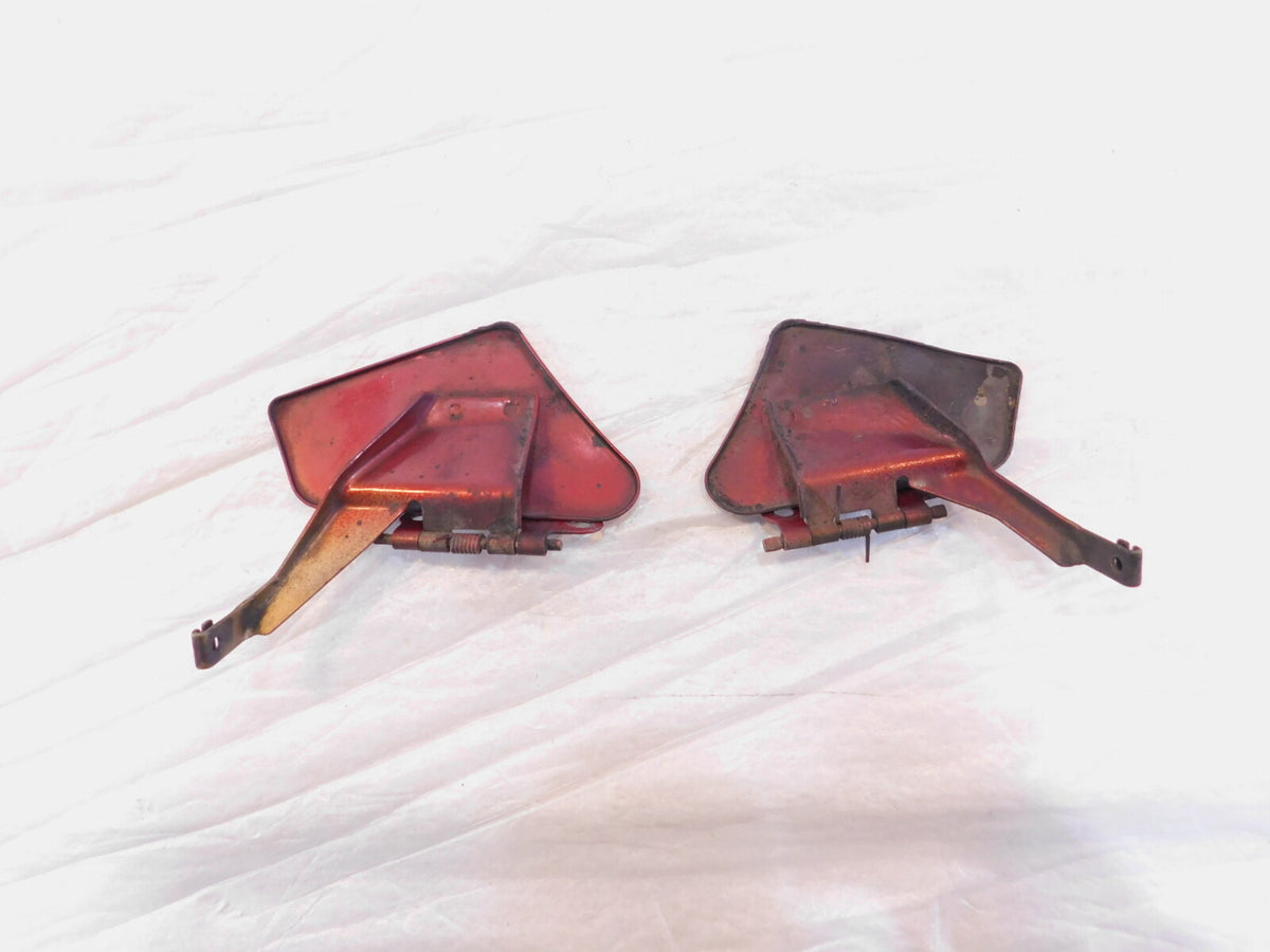 2006-2010 Honda GL1800 Goldwing 1800 Red Fairing Cowling Cowl Latches w/ Covers - C3 Cycle