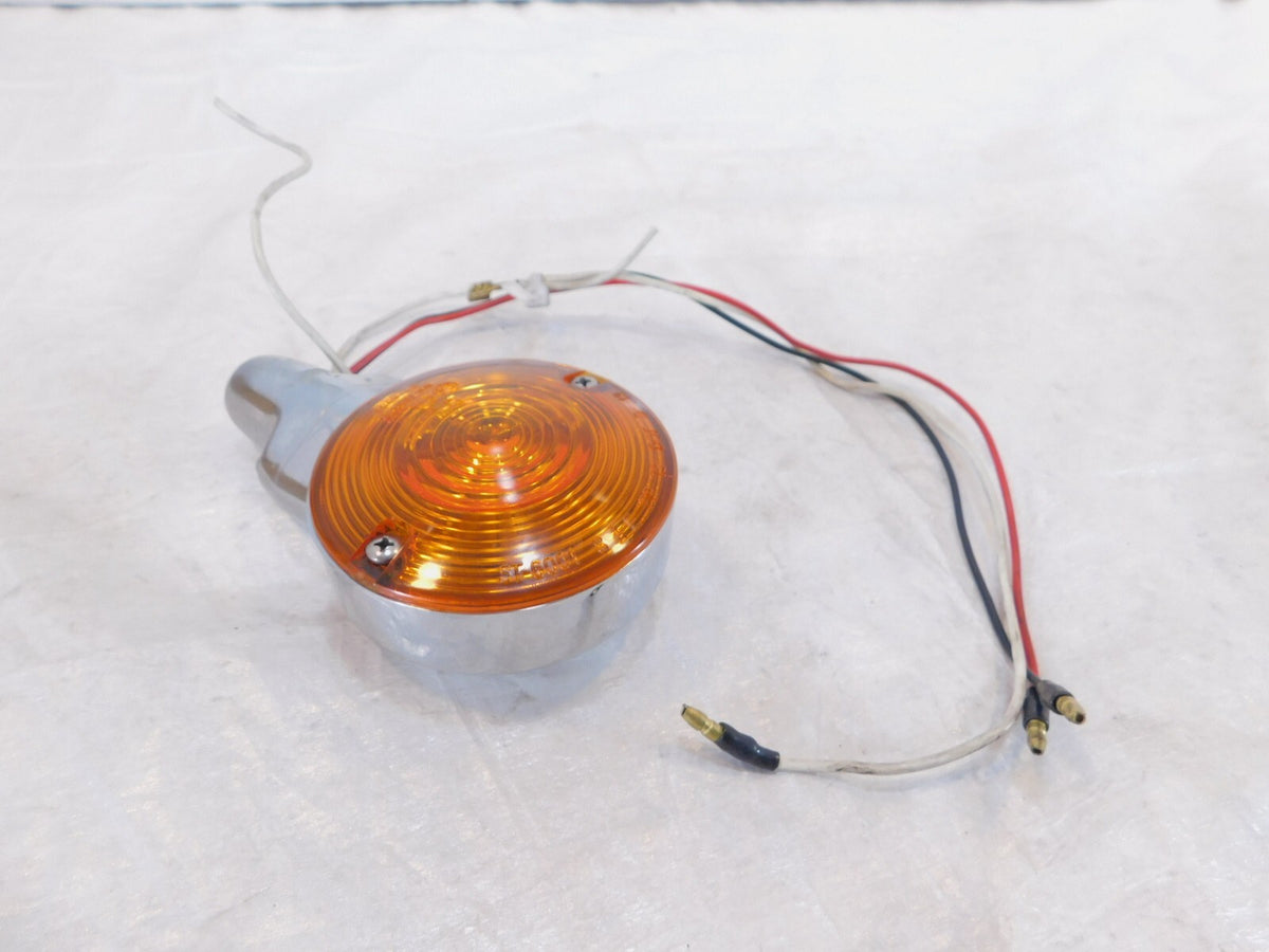 Harley Touring Softail Road King Electra Glide Front Turn Signal Indicator Light - C3 Cycle