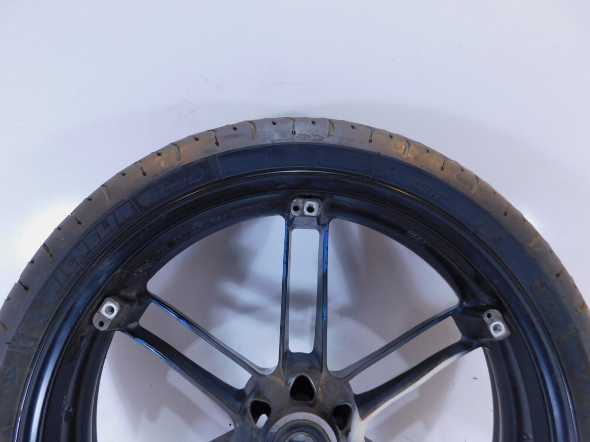 2006-2010 Buell XB XB12 XB12X Ulysses Cast 6 Spoke Front Black Wheel Rim & Tire - C3 Cycle